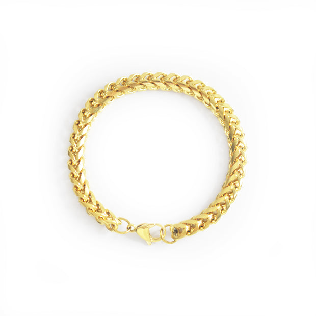 Bronx 18K Gold Snake Chain Bracelet