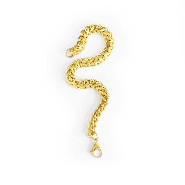 Bronx 18K Gold Snake Chain Bracelet